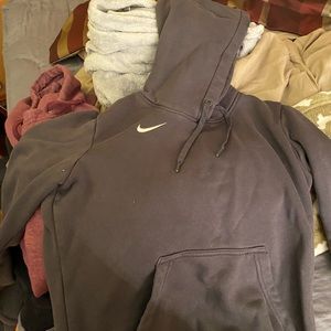 Dark grey Nike hoodie